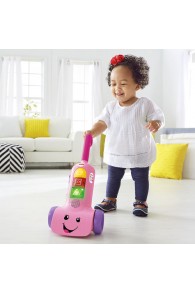 Fisher Price Laugh & Learn Smart Stages Vacuum in Pink