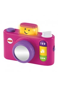 Fisher Price Laugh & Learn Click ’n Learn Camera in Pink