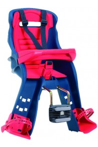 Peg Perego Orion front mount child seat in Blue and Red
