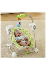 Fisher Price Rainforest Friends SpaceSaver Swing & Seat