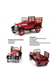 Airflow Collectibles Deep Burgundy Pedal Truck