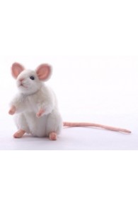 Hansa Toys Mouse, White German