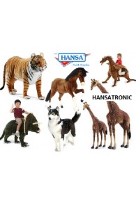 Hansa Toys Hansatronics Mechanical Giraffe Life Size 17ft Tall 