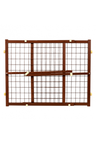 Now and Furever 23 in. Tall Gate (Brown)