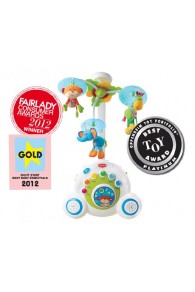 Tiny Love Soothe 'n Groove Mobile, Blue 0-24 months 