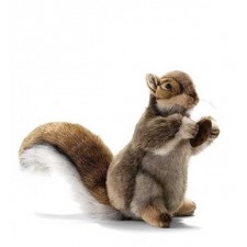Hansa Toys Squirrel, Brown with nut