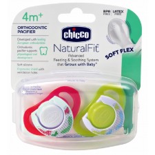 Chicco Hard Shield Orthodontic Pacifiers - 4M+