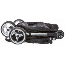 2015 Baby Jogger City Mini Single Stroller in Black/Gray