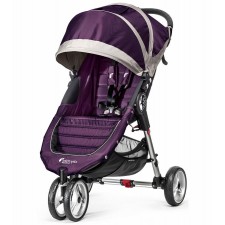 2015 Baby Jogger City Mini Single Stroller in Purple/Gray