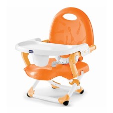 Chicco Pocket Snack Booster Seat in Orange