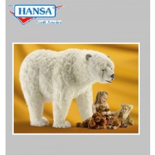 Hansa Toys Hansatronics Mechanical Polar Bear Lifesize Walking