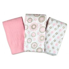 Summer Infant SwaddleMe® Muslin Blankets 3-PK - Floral Medallion