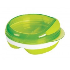 OXO Tot Divided Feeding Dish in Green