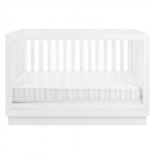 Harlow 3-IN-1 CONVERTIBLE CRIB WITH TODDLER BED CONVERSION KIT (ACRYLIC)