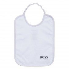 BOSS Baby Boy Blue & White Bib Gift Set (2 Pack)