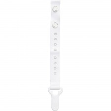 BOSS Unisex White Logo Dummy Clip (19cm)