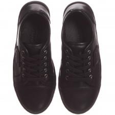 DOLCE & GABBANA Boys Black Lace-Up Trainers