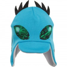 JOHN GALLIANO Boys Turquoise Wool Alien Hat
