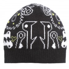 KENZO Boys Black Knitted 'Monsters' Hat