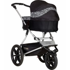 Mountain Buggy Carrycot Plus for Urban Jungle, Terrain & Plus One Strollers - Graphite