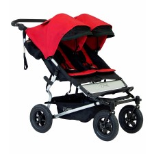 Mountain Buggy Duet Double Stroller - Chilli
