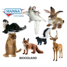 Hansa Toys Squirrel, Gray