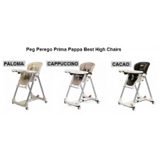 Peg Perego Prima Pappa Best High Chair 3 COLORS