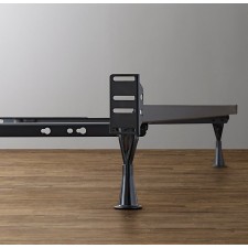 metal bed frame with feet