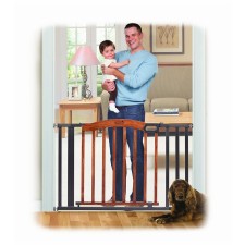 Summer Infant Decorative Wood & Metal 5 Foot Pressure Mounted Gate