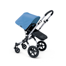 Bugaboo Cameleon 3 Stroller, Extendable Canopy (2015) Grey / Ice Blue