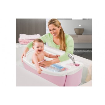 Summer Infant Lil’ Luxuries® Whirlpool, Bubbling Spa & Shower (Pink)