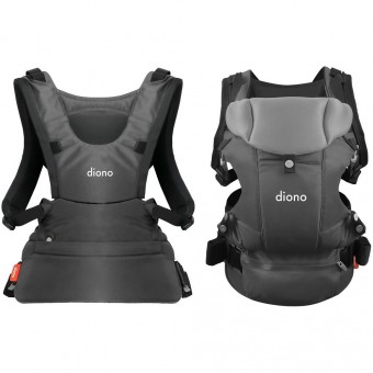 Diono Carus Essentials 3-in-1 Baby Carrier - Grey Light
