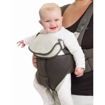 Mamas & Papas Baby Carrier Bibs 2 Pack in Dove Grey
