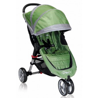 Baby Jogger City Mini Single 2013 Stroller in Green/Gray