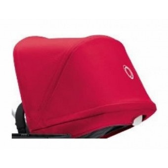  Bugaboo Donkey Sun Canopy in Coral Red 