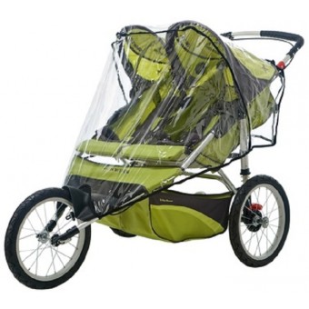 Instep Weathershield for Double Fixed Wheel Stroller