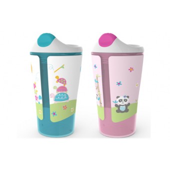 Summer Infant Grow With Me 10oz Sippy Cup 2-Pack (Girl)