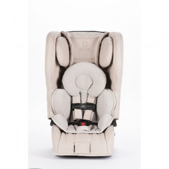 Diono Rainier 2 AXT Prestige Latch All in One Convertible Car Seat - Beige Oyster Leather