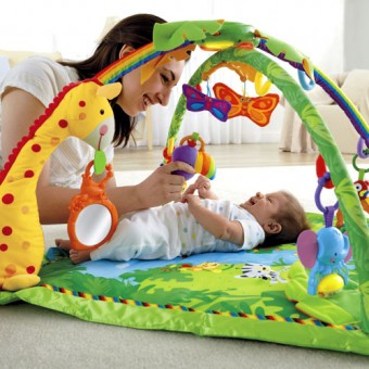 Fisher Price Rainforest Melodies & Lights Deluxe Gym