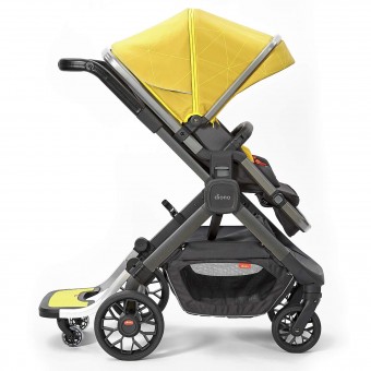 Diono Hop and Roll Board To Fit All Quantum Stroller - Yellow 
