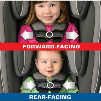 Chicco NextFit Zip Convertible Car Seat in Notte
