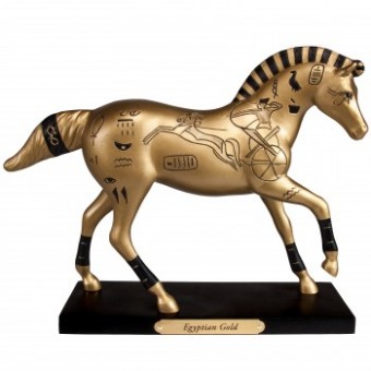 Trail of painted ponies Egyptian Gold-Blue Ribbon Edition