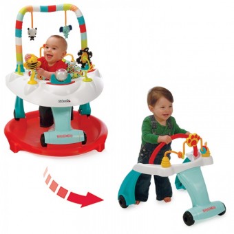 Kolcraft Baby Sit & Step® 2-in-1 Activity Center