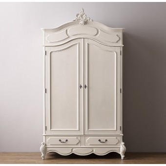 marielle armoire with wood doors