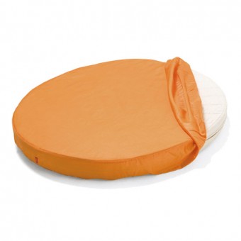 Stokke Sleepi  Fitted Sheet in Coral Straw 120 cm