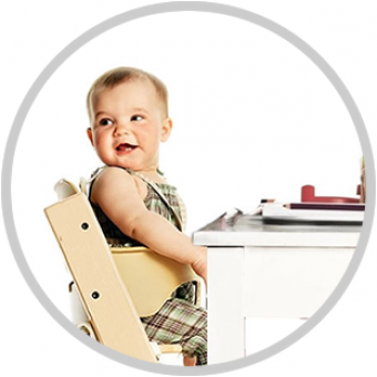 Stokke Tripp Trapp High Chair & Baby Seat