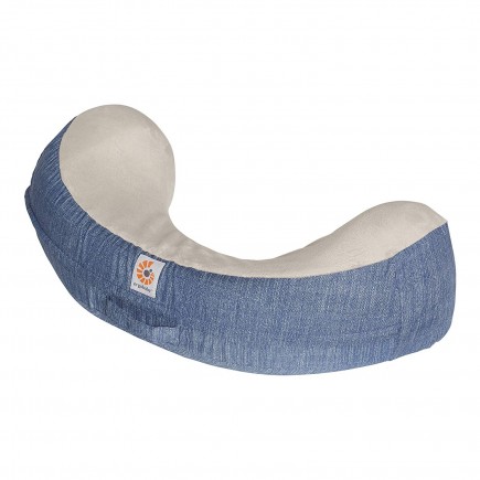 Ergobaby Natural Curve Nursing Pillow - Vintage Blue
