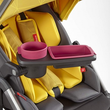 Diono Quantum Snack and Roll Tray, for Use with The Quantum Stroller - Pink 