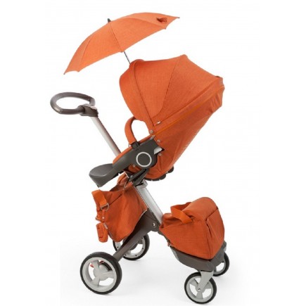 Stokke Xplory Stroller - Orange Melange