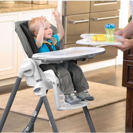 Chicco Polly Double-Pad Highchair in Graphica